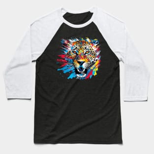 Panther Animal Freedom World Wildlife Wonder Abstract Baseball T-Shirt